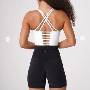 NVGTN Women's White Matrix Bra Top size Medium